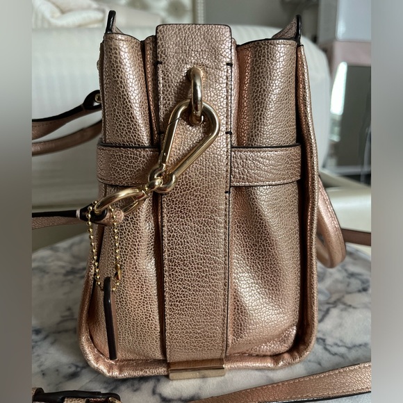 Coach Swagger Rose Gold handbag and wallet - Picture 2 of 12
